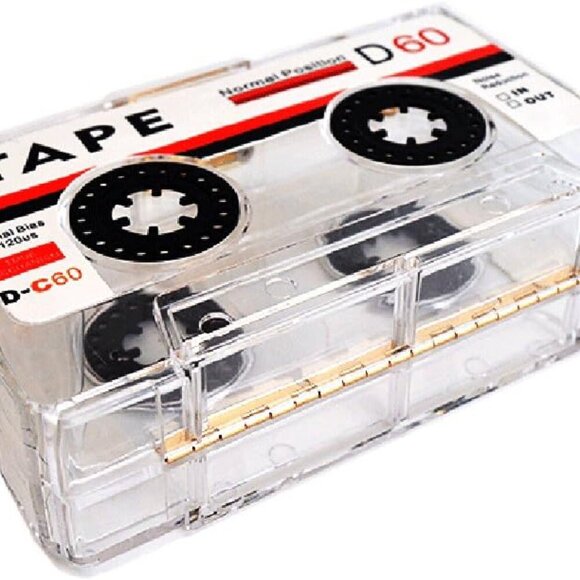 Tape Shaped Shoulder Bag Radio Recorder PU Crossbody Bag Women's Retro Evening B - Picture 3 of 5